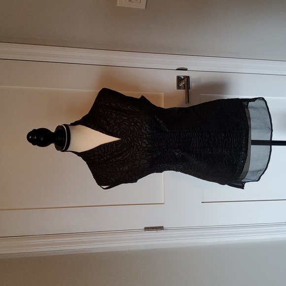 SIMPLY VERA WANG Black Tank Top Size XS - Picture 3 of 4